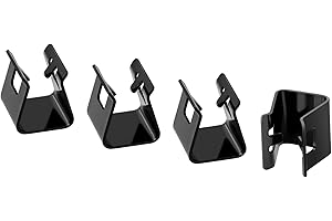 Houoto BP19-001 Magnet Retainer Clip for Most 10 Inch and 12 Inch Electric Trailer Oval Style Brake Magnets - 4 Pac