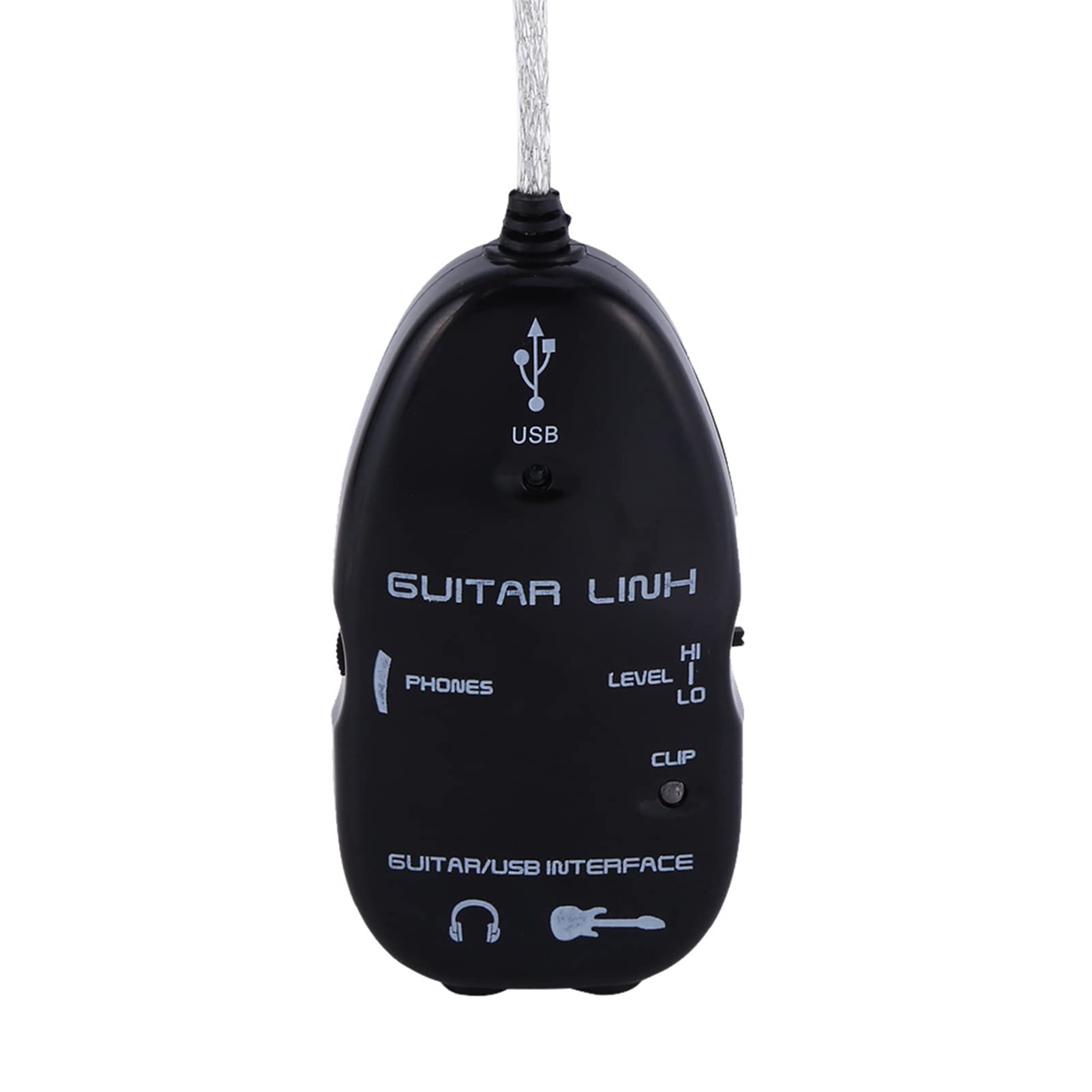 Cuifati USB Guitar Cable,Guitar To USB Interface Cable Link Audio Cable,Guitar Cable Studio Audio Cable Connector Cords Adapter for PC Recording Adapter
