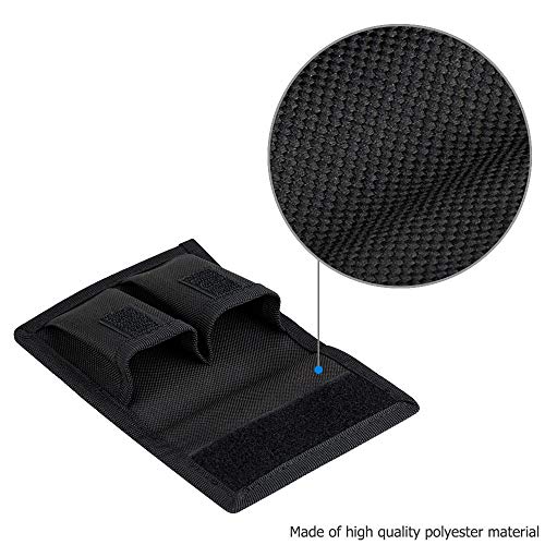 Camera Battery Pouch Holder Case for 2 PCS Sony NPF550 NPFW50 NP