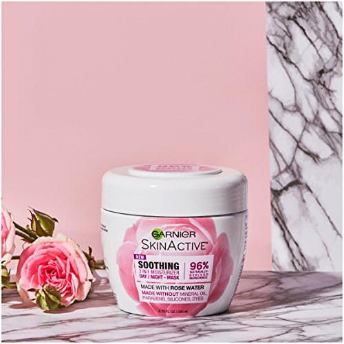 Garnier SkinActive 3in1 Face Moisturizer with Rose Water, 6.7 Fl Oz
