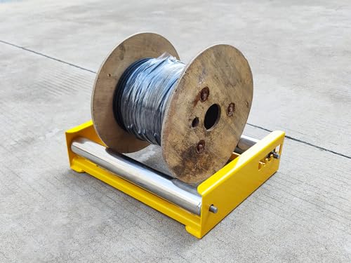 IRSCorp Unwinder Cable for Spools Cable Roll for Winding Unwinder for Cable Drums Dispenser Cable Drum Roller (58 x 33 x 13 cm)