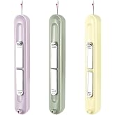 3 Pcs 2 in 1 Needle Threader Seam Ripper, Retractable Threader Plug-in Needle Threader and Thread Remover Tool for Sewing Embroidery Cross-Stitch Knitting, Portable and Compact Sewing Accessories