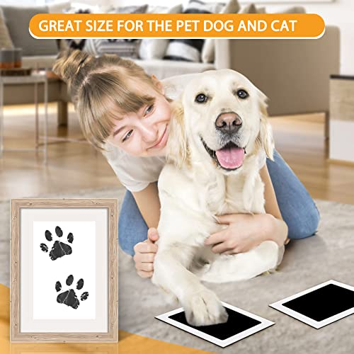 Large Clean Touch Ink Pad for Pet Dog Paw Stamp Pad Print Kit, Baby