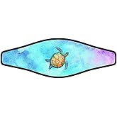 Innovative Scuba Concepts Scuba Diving Mask Strap Wrapper Water Color Turtle