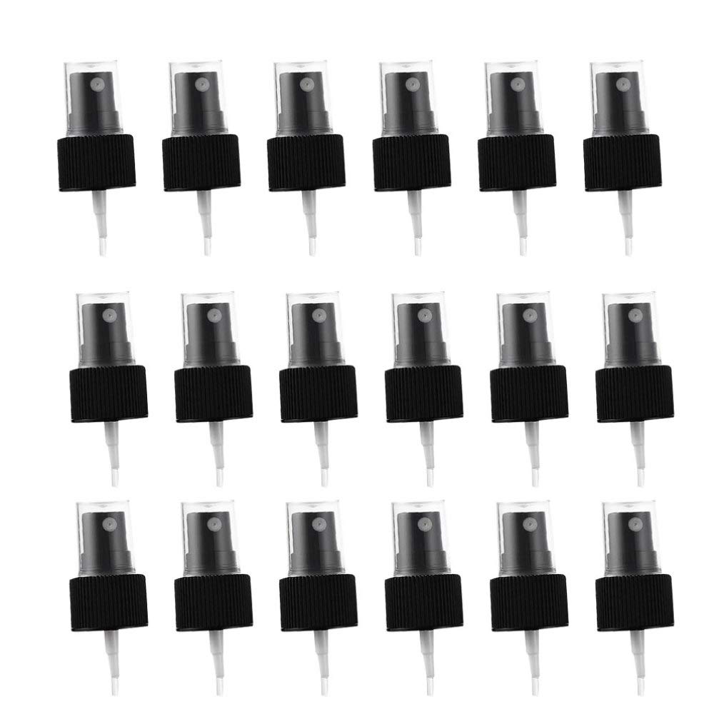 Minkissy Spray Tops Spray Bottle Tops for Essential Oils Fine Mist Sprayer Replacement Pump Fine Mist Pump Spray Top for DIY Sprayer 20 Pcs