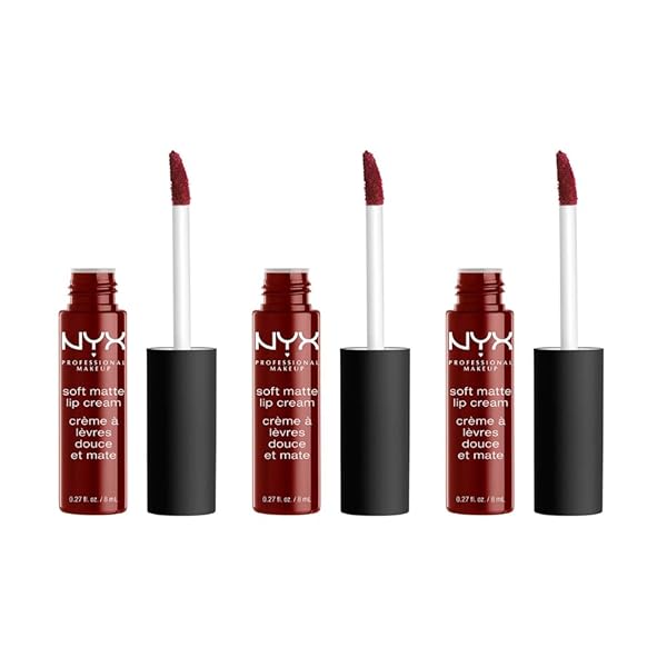 NYX 3 X SOFT MATTE LIP CREAM 8ML – MADRID