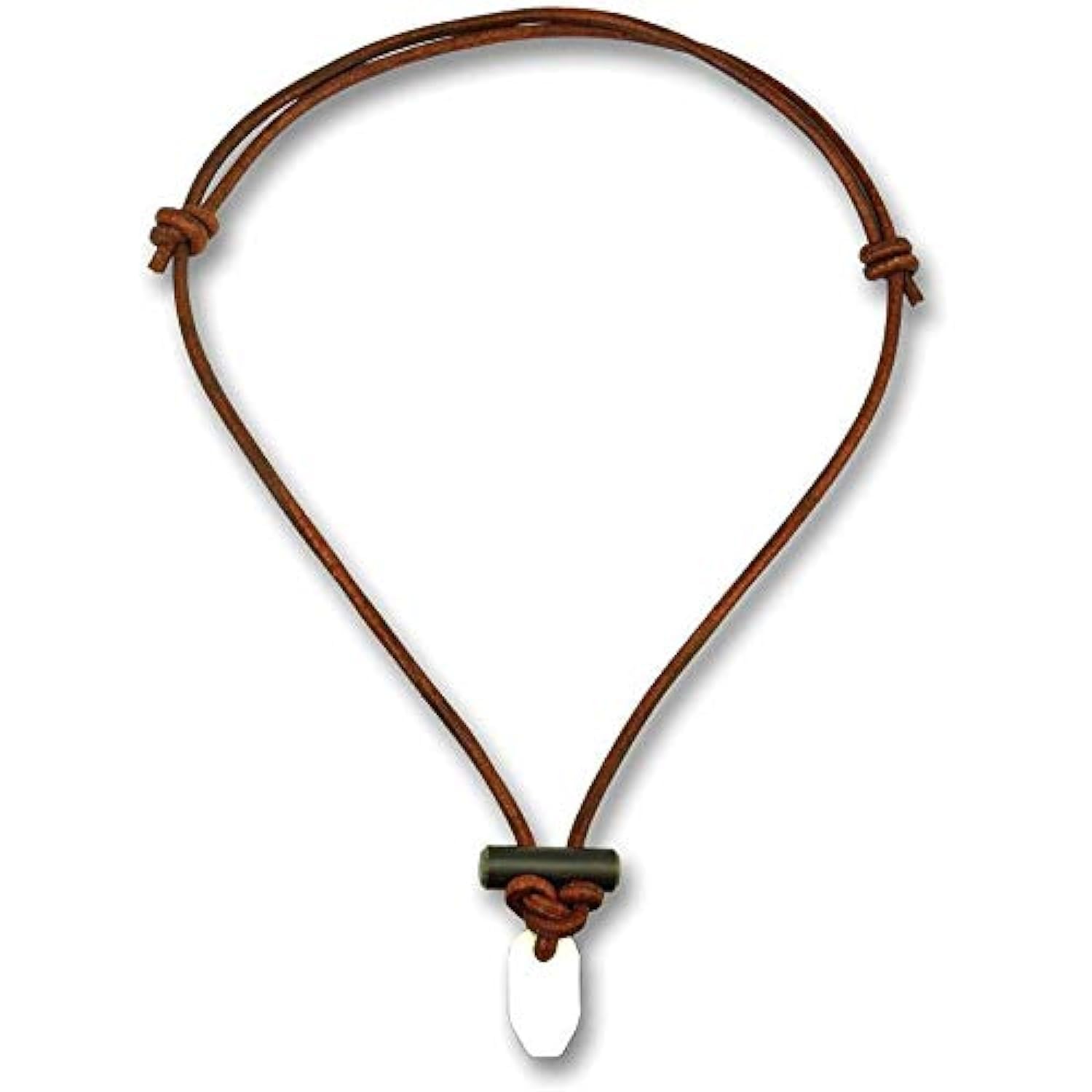 Survival Gear Bushcraft Firestarter Necklace