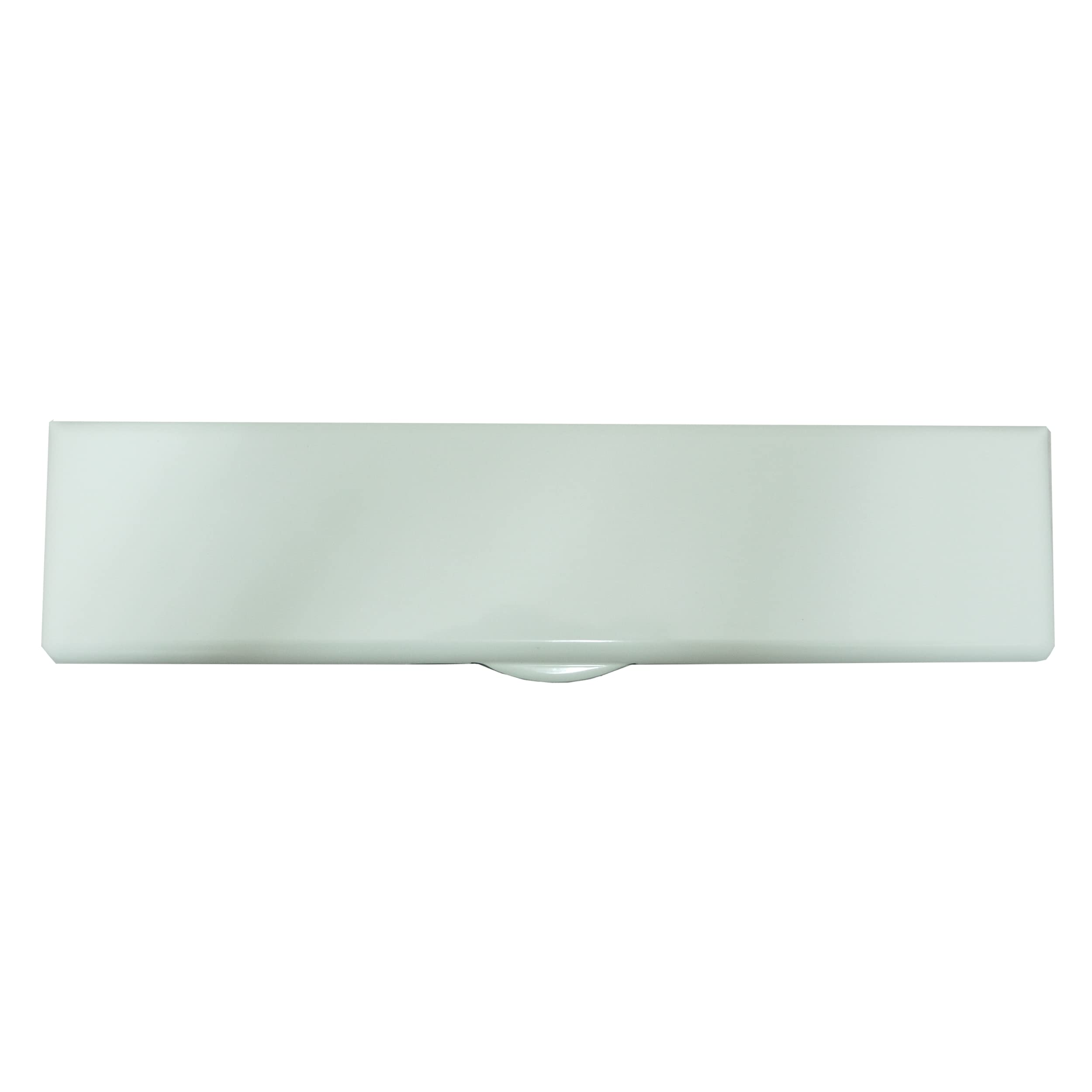 UAP 12 Inch iPlate Letter Box with Anti-Vandal Flap & Brushes - Draught Proof, Post Box for Wooden & uPVC Doors (24-80mm) - Weather-Resistant, Secure Letterplate Design (White) โ image 1