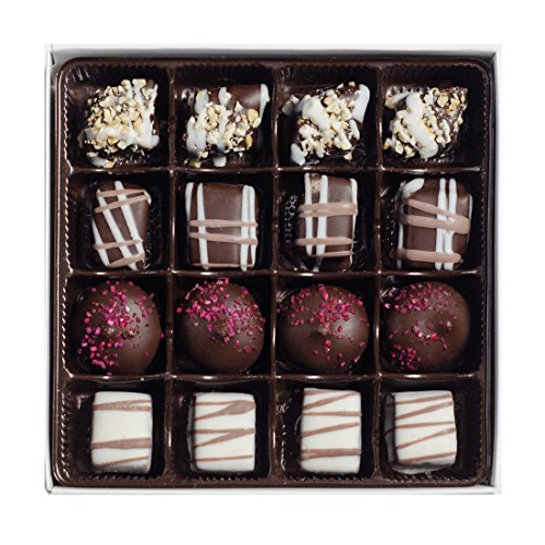 Assorted Chocolate Gift Box USA Handcrafted Viennese Dark, Espresso