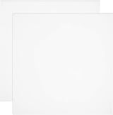 BENECREAT 2Pcs White Silicone Rubber Sheet 250x250x1mm High Temp Gasket Board
