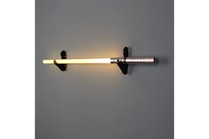 BYTOTU Lightsaber Rack -Lightsaber Wall Mount- black plexiglass - lightsaber holder wall mount、 lightsaber wall mount horizontal、 lightsaber wall mount(excluding lightsaber)