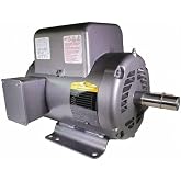 Baldor L1409T General Purpose AC Motor, Single Phase, 184T Frame, Open Enclosure, 5Hp Output, 3450rpm, 60Hz, 230V Voltage