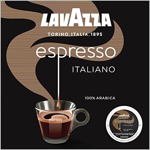 Lavazza Espresso Italiano Single Serve Coffee KCup® Pods for Keurig® Brewer, 32Count, 100