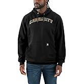 Carhartt mens Loose Fit Midweight Camo Logo Graphic Sweatshirt