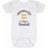 ChalkTalkSPORTS Baseball Baby & Infant One Piece | Baseball Theme Bodysuits