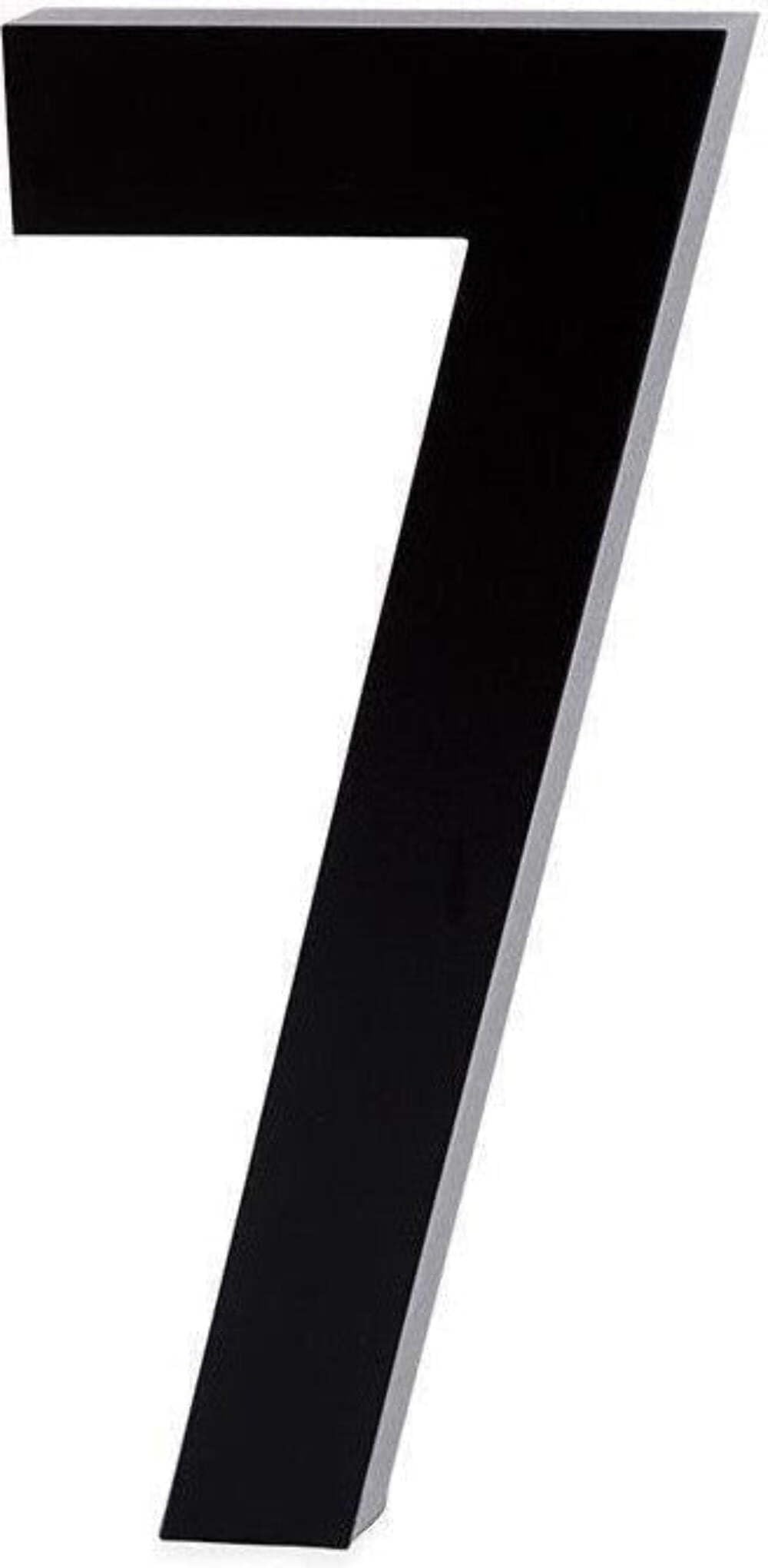 Design Letters Door Numbers 0-9 | Floating House Numbers in Aluminium | Perfect for Wall Decor in Home, Office | Modern House Signs Mounted with Screws/Adhesive Tap | House Letters for Street/Address