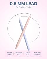 Four Candies Mechanical Pencils 0.5mm Set with HB 2B Leads 16ct Case view 7