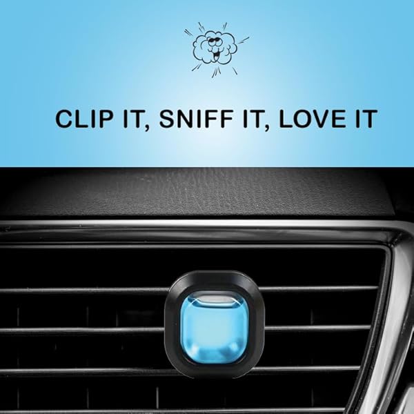 BIG STINK ODOR-FIGHTING, CAR AIR FRESHENER VENT CLIP LONG LASTING, LAUNDRY DAY SCENT, 1 COUNT