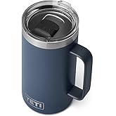 YETI Rambler 24 oz Mug, Vacuum Insulated, Stainless Steel with MagSlider Lid