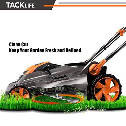 TACKLIFE Electric Lawn Mower, 16" 13 Amp Lawn Mower, 5 Mowing Heights(0