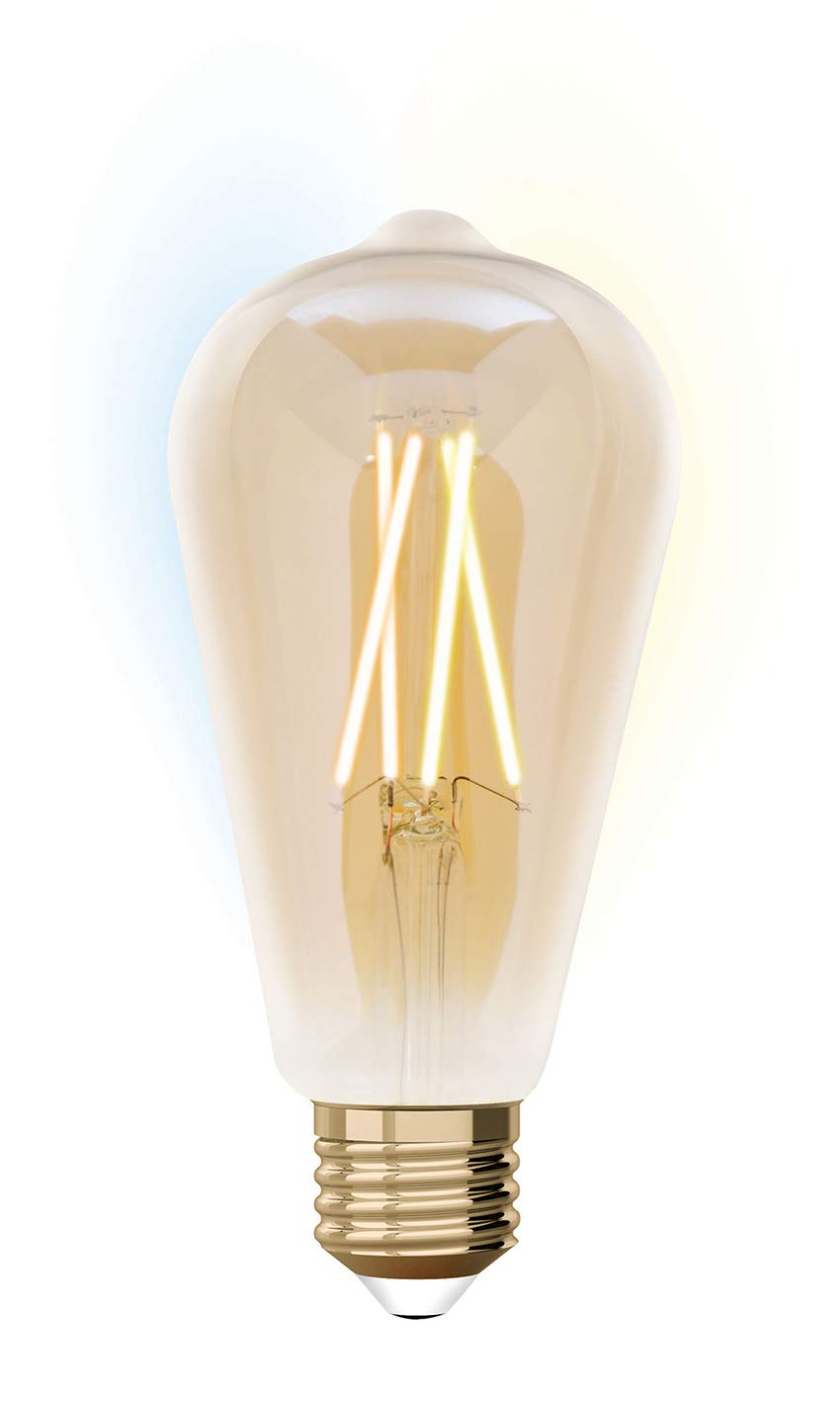 LUTEC 9W Amber LED Filament Bulb