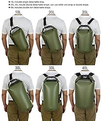 MARCHWAY Floating Waterproof Dry Bag Backpack