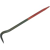 Sluice Fox Prospecting Tool Crevice Breaking Digging bar for Gold panning kit; 19 inch Long, six-Sided Steel Gold Mining Tool with Point tip and Flat tip