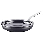 Hestan - NanoBond Collection - Titanium Stainless Steel 8.5-Inch Frying Pan - Toxin, PFAS, & Chemical Free Clean Cookware, In