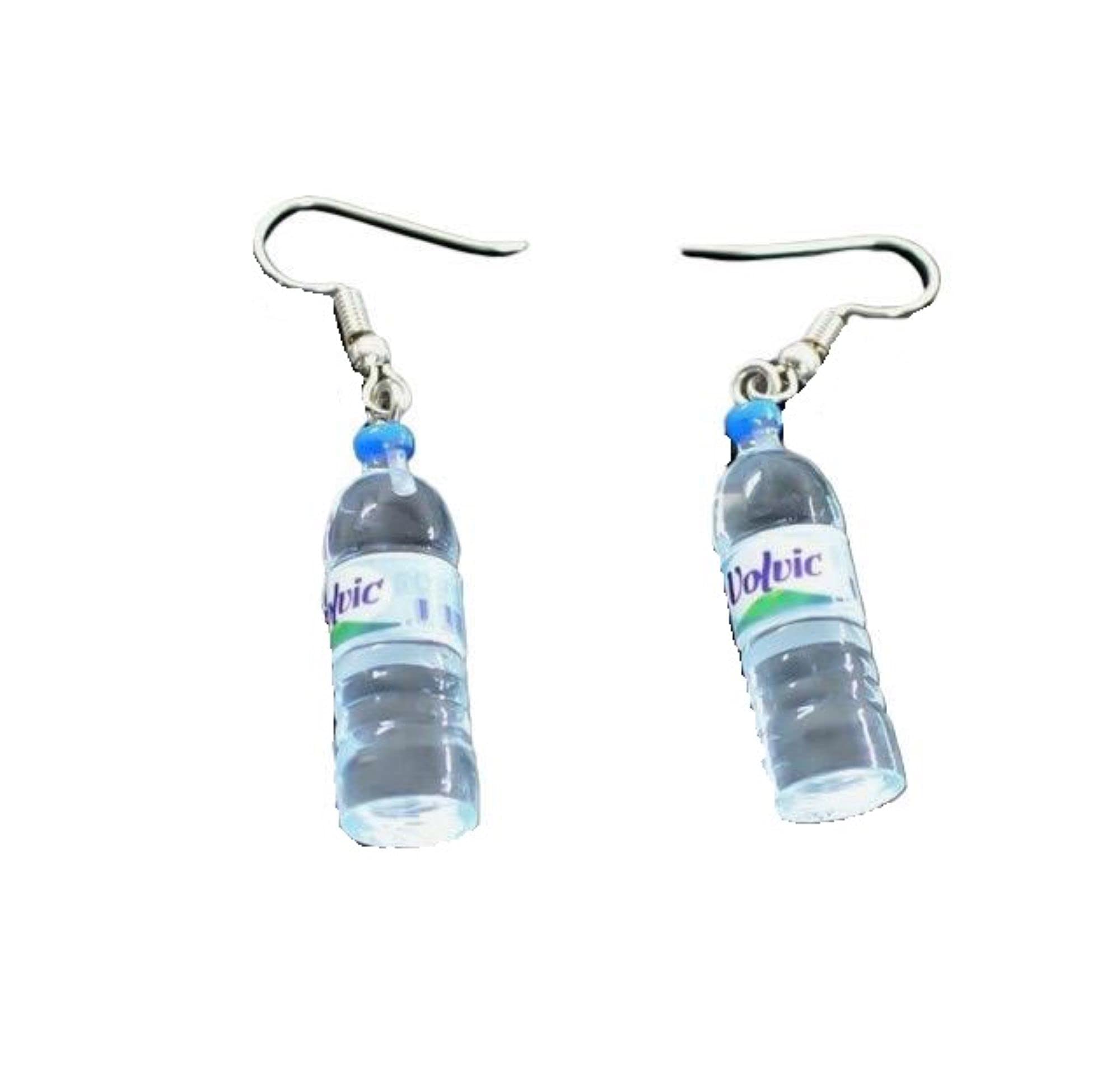 Water Bottle Earrings for Women, Fun Dangle Drop Style