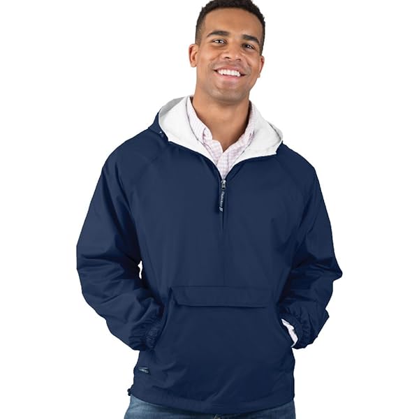 thumbnail image 2 of AF Waterfowl Olive Lightweight 1-4 Zip Pullover Windbreaker Jacket - Water Resistant Medium 2 of 9