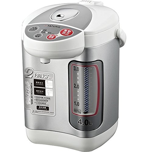 Tatung THWP40 4Liter Thermo Water Boiler and Warmer Stainless