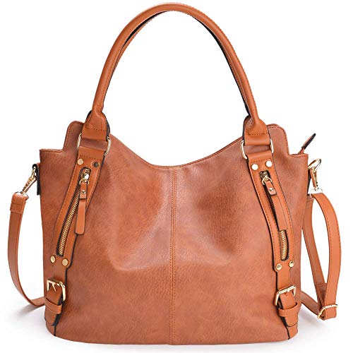 Handbag for Women Large Capacity Hobo Shoulder Bag Leather Tote Bag