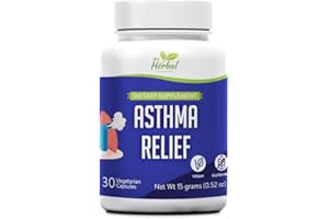 BH HERBAL SOLUTIONS Asthma Relief - Lung Support Supplement to Help Maintain Overall Lung & Respiratory Health - 100% Natural Herbal Supplement