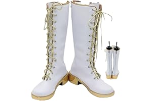 Hauioe Rumi Shoes Uniform Black Rumi Boots for Women Party Shoes