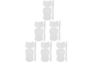 FAVOMOTO 6pcs Sheets Hook Bag Mesh DIY Woven Bag Plate Knit and Crochet Projects Bag Mesh Canvas Crossbody DIY Sewing Kit Embroidery Bag Mesh Plates Grating Autumn and Winter Plastic White