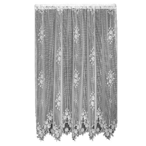 Heritage Lace Tea Rose 60-Inch Wide by 63-Inch Drop Panel, Petal