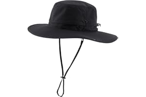 Connectyle Sun Hat for Men Women Outdoor UV Protection Safari Hat for Fishing Hiking Gardening Breathable Cowboy Hat UPF50