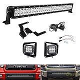 WeiSen Compatible with 2014-UP Tundra Lower Bumper