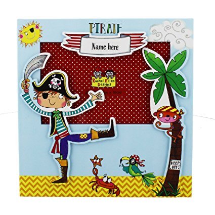 Rachel Ellen Collection Baby Boy Pirates Photo Frame