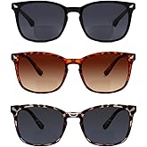 Yogo Vision Bifocal Reading Sunglasses Men Women Classic Retro UV400 Sun Readers Lightweight Outdoor Eyewear