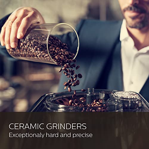 Saeco Xelsis Automatic Espresso Machine, SM7684/04, Titanium Metal