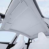 VION Tesla 2026-2025 Model Y Roof Sunshades - Precision Fit, No Sagging, Full Blackout (2026-2025 New Model Y)