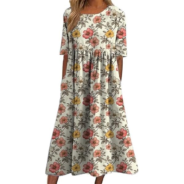 blue flowing beauty embroidered long sleeve midi dress Blue Flowing Beauty Long Sleeve Midi Dress main image 1