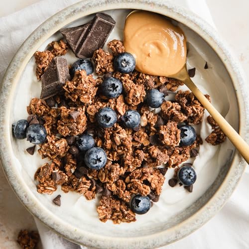 PURELY ELIZABETH, CHOCOLATE SEA SALT, ANCIENT GRAIN GRANOLA WITH PROBIOTICS, GLUTEN-FREE, NON-GMO (8OZ BAG)