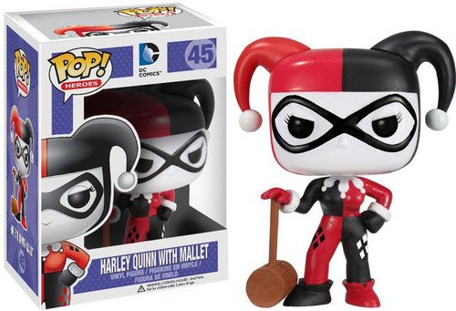 Koehler 12010299 3.75 Inch Harley Quinn with Mallet Pop Figure