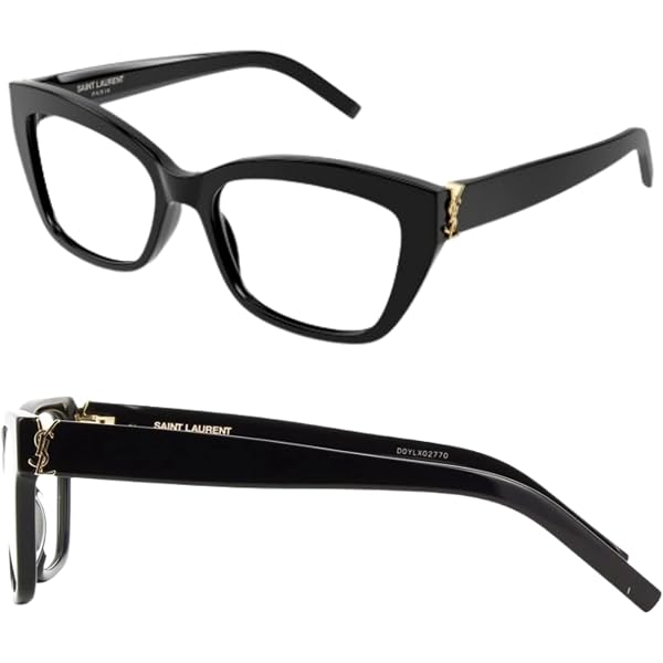 Amazon.com: Saint Laurent New Wave Eyeglasses SL 291 001  display picture 3