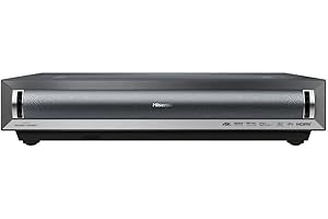 Hisense PX3-PRO Ultra Short Throw Triple Laser Projector, 4K UHD, 80” – 150”, 3,000 Lumens, 3000:1 Contrast, Dolby Vision & Atmos, IMAX Enhanced, 240 High Refresh Rate, Google TV, Designed for Xbox