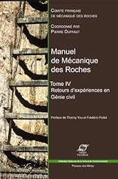 Manuel de mécanique des roches