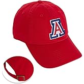 Desert Cactus University of Arizona Baseball Hat UA Wildcats Brimmed Embroidered Hats Cap Adjustable Cloth Strap Adult