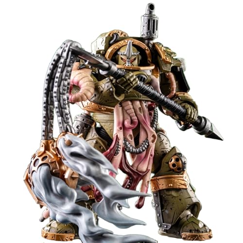 Death Guard Blightlord Terminator 2 With Flail of Corruption